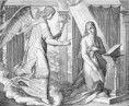 Novena ao Anjo da Guarda, pedindo a sua proteção.